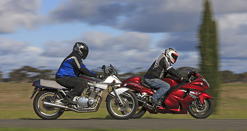 Suzuki katana v hayabusa